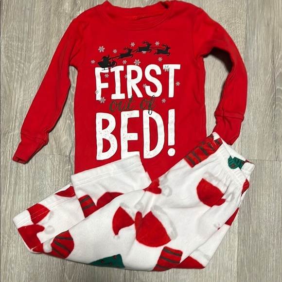 4/$20 Red and White Kids Pajamas - Picture 1 of 1